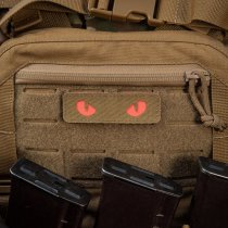 M-Tac Red Cat Eyes Laser Cut Patch - Coyote