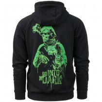 Direct Action Hoodie Into The Dark - Black - XL