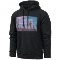 Direct Action Hoodie Sunset - Black - M