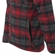 Helikon-Tex Winter Warden Shirt - Slate Crimson Plaid - XL