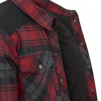 Helikon-Tex Winter Warden Shirt - Slate Crimson Plaid - XL