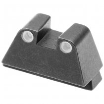 Glock Steel Rear Sight Suppressor/RDS 11.1 Green Tritium