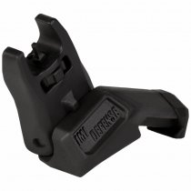 IMI Defense TFS Polymer Front Flip Up Sight 45 Degrees Offset - Black