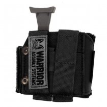 Warrior Universal Pistol Holster Left Hand - Black