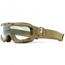 Wiley X Spear Goggle Grey / Clear / Light Rust - Tan