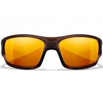 Wiley X WX Breach Captivate Polarized Bronze Mirror - Brown