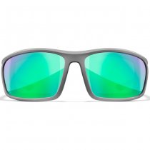 Wiley X WX Grid Captivate Polarized Green Mirror - Grey