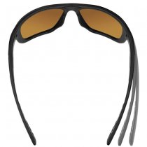 Wiley X WX Kingpin Captivate Polarized Bronze Mirror - Black