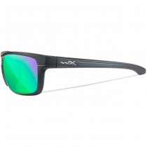 Wiley X WX Kingpin Captivate Polarized Green Mirror - Grey