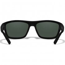 Wiley X WX Peak Captivate Polarized Blue Mirror - Black