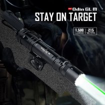 Olight Odin GL M Tactical Flashlight & Green Laser Combo - Black