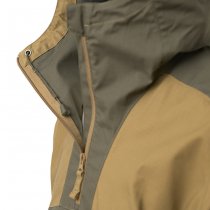 Helikon-Tex Tracer Anorak Jacket - Polycotton Stretch Ripstop - Coyote / Taiga Green - XS