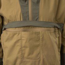 Helikon-Tex Tracer Anorak Jacket - Polycotton Stretch Ripstop - Coyote / Taiga Green - XS