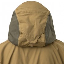 Helikon-Tex Tracer Anorak Jacket - Polycotton Stretch Ripstop - Coyote / Taiga Green - XL