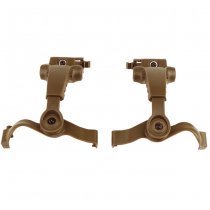 Earmor M16 PLUS EXFIL Rail Mount Kit - Coyote Brown