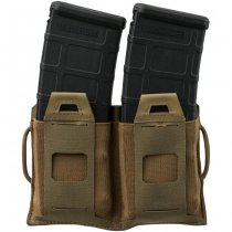 Direct Action Double Flat Magazine Pouch - Adaptive Green