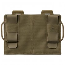 Direct Action Double Flat Magazine Pouch - Coyote