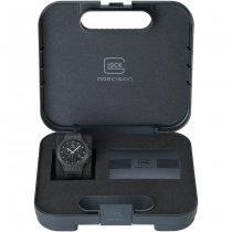 Glock Watch Black Steel Case & Black Silicone Strap