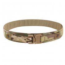 Warrior Laser Cut Fight Light Belt & Internal Velcro Belt - Multicam - S