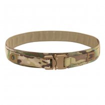 Warrior Laser Cut Fight Light Belt & Internal Velcro Belt - Multicam - XL