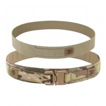 Warrior Laser Cut Fight Light Belt & Internal Velcro Belt - Multicam - XL