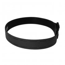 Warrior Laser Cut Fight Light Belt - Black - M