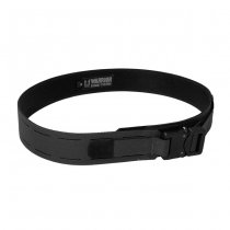 Warrior Laser Cut Fight Light Belt - Black - M