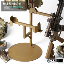 Savior Equipment H.A.B Rack 2.0 Tactical Gear Stand & Rifle Rack - RAL 8000