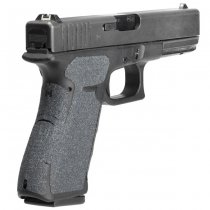 Hogue Glock 17 / 17 MOS / 22 / 31 / 34 / 34 MOS / 35 / 35 MOS Gen 4 Wrapter Adhesive Grip  Heavy Grit - Black