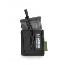 Warrior Single HK 417 Open Magazine Pouch - Black 3