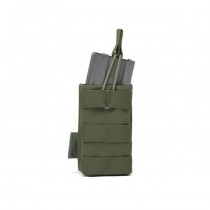 Warrior Single M4 Open Magazine Pouch - Olive