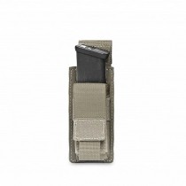 Warrior Single 9mm Pistol Magazine Pouch - Ranger Green