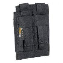 Tasmanian Tiger Double Pistol Magazine Pouch Low Profile - Black