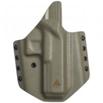 Direct Action G17 OWB Holster Full Kydex - Dark Earth