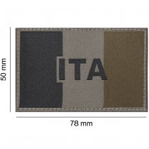 Clawgear Italy Flag Patch - RAL 7013