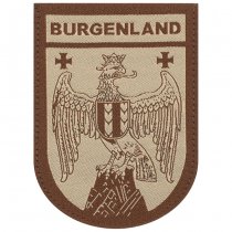 Clawgear Burgenland Shield Patch - Desert