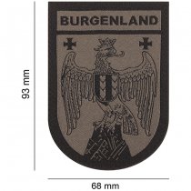 Clawgear Burgenland Shield Patch - RAL 7013