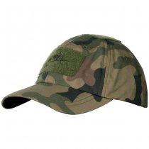 Helikon-Tex BBC Cap PolyCotton Ripstop - PL Woodland