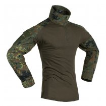 Invader Gear Combat Shirt - Flecktarn - L