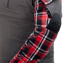 Invader Gear Flannel Combat Shirt - Red - XL