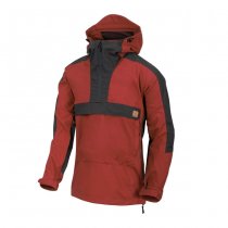 Helikon-Tex Woodsman Anorak Jacket - Crimson Sky / Ash Grey - S