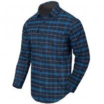 Helikon-Tex GreyMan Shirt - Blue Stonework Plaid - XL