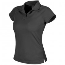 Helikon-Tex Women's UTL Polo Shirt TopCool Lite - Black - XL