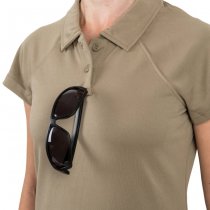 Helikon-Tex Women's UTL Polo Shirt TopCool Lite - Khaki - XL