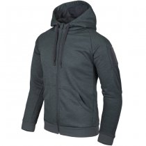 Helikon-Tex Urban Tactical Hoodie FullZip - Melange Black-Grey - S