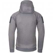 Helikon-Tex Urban Tactical Hoodie FullZip - Melange Black-Grey - S