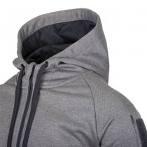 Helikon-Tex Urban Tactical Hoodie FullZip - Melange Black-Grey - S