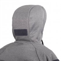 Helikon-Tex Urban Tactical Hoodie FullZip - Melange Black-Grey - S