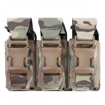 Warrior Laser Cut Triple 40mm Flash Bang Pouch - Multicam