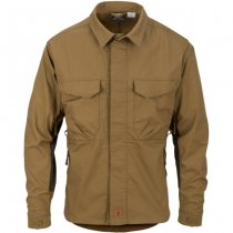 Helikon-Tex Woodsman Shirt - Taiga Green / Black A - S